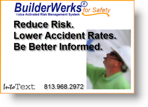 Visual illustration of how BuilderWerks can be used by OSHA Safety Officers. There is no sound
